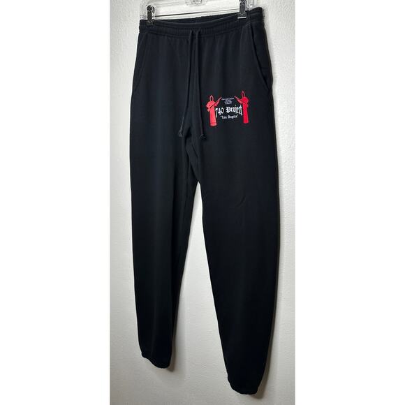740 Project Black Men's Sweatpant Elastic Waist Jogger Medium - Picture 1 of 14